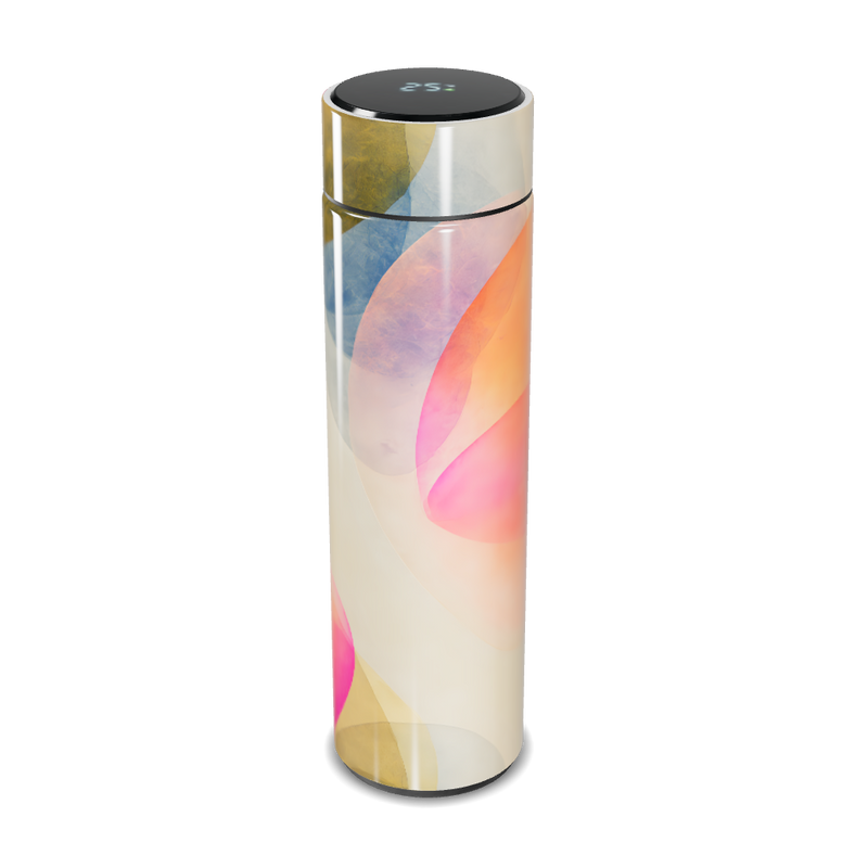 Garrafa Térmica Touch - Abstrata Multicolorida