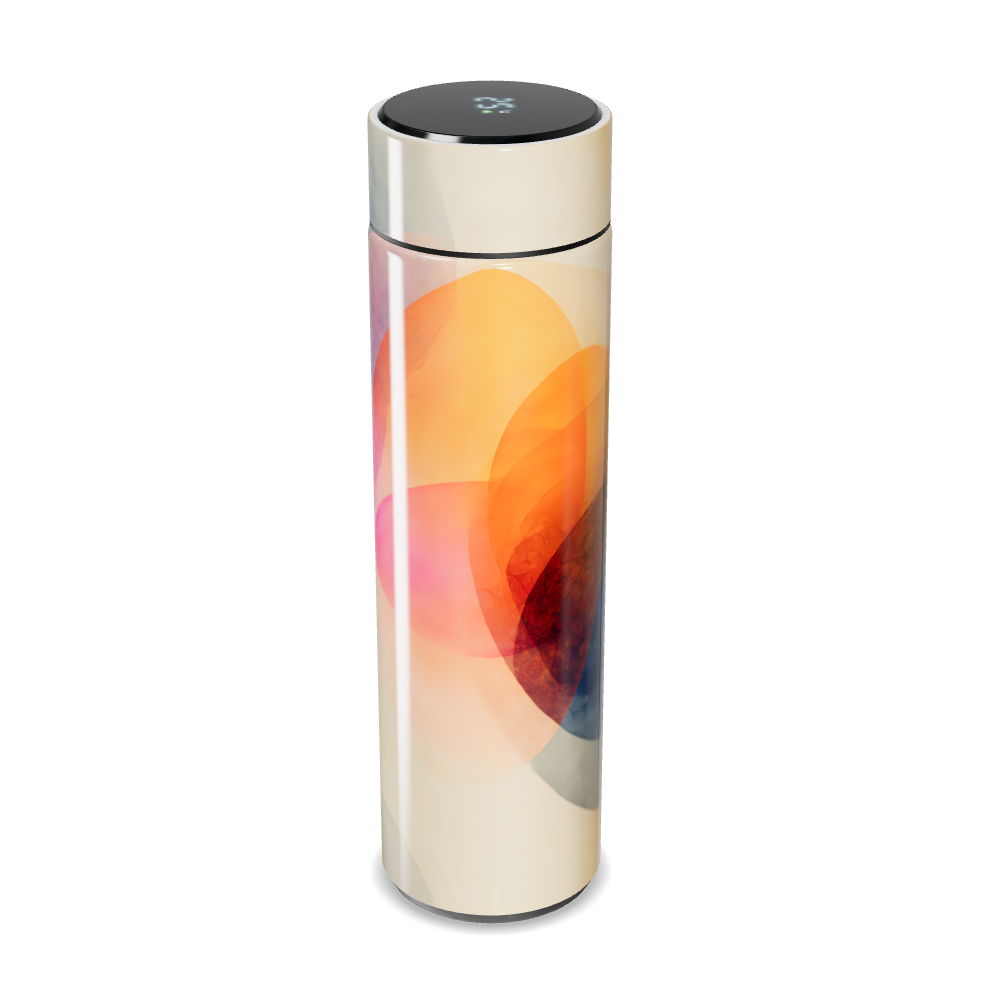 Garrafa Térmica Touch - Abstrata Multicolorida