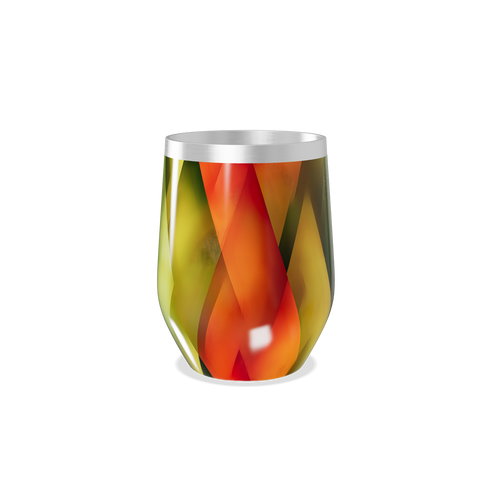 Copo Térmico Slim - Vidro Colorido