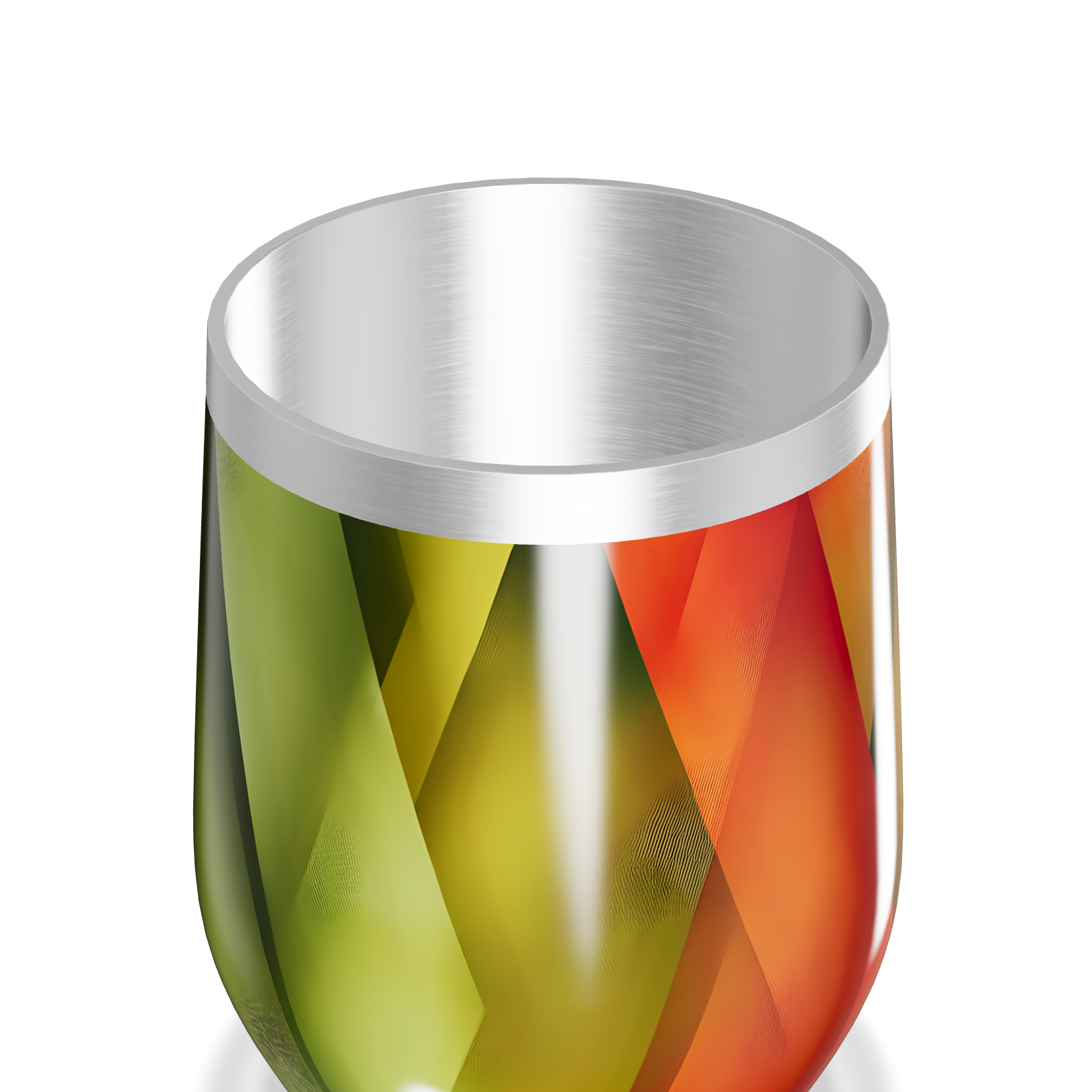 Copo Térmico Slim - Vidro Colorido