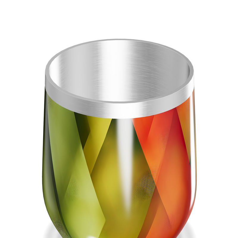 Copo Térmico Slim - Vidro Colorido