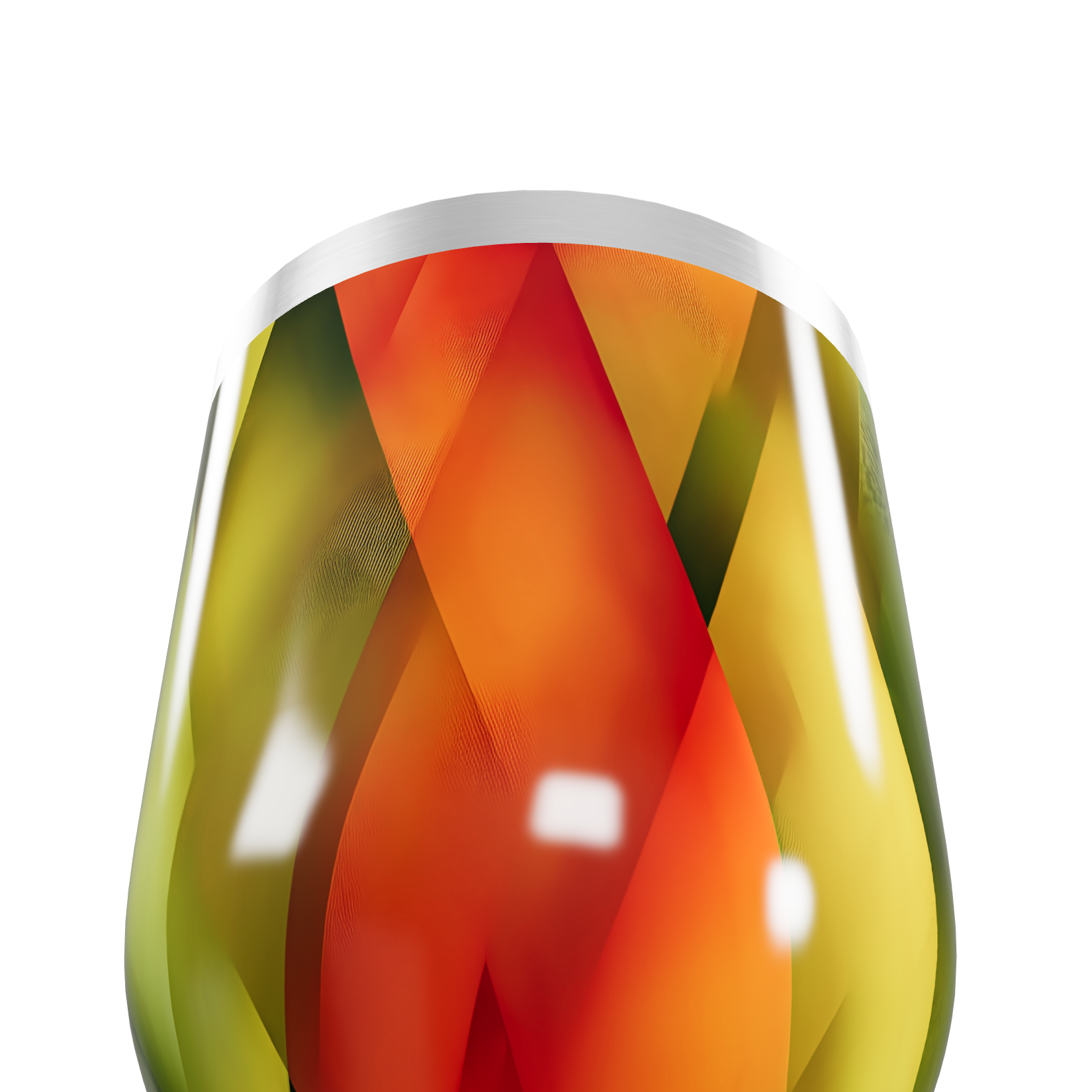 Copo Térmico Slim - Vidro Colorido