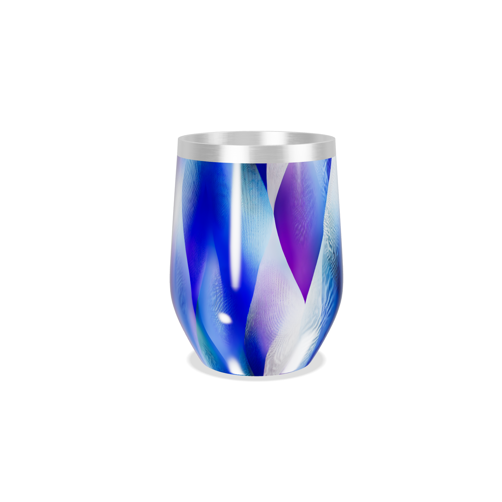 Copo Térmico Slim - Azul e Roxo Metalizado