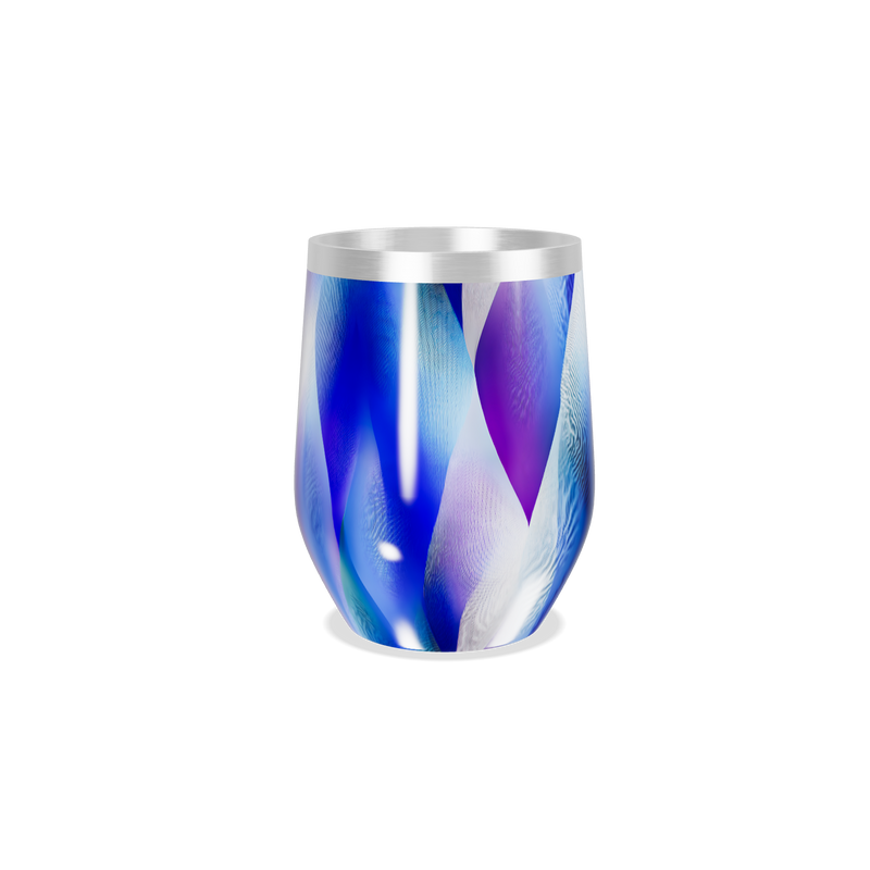 Copo Térmico Slim - Azul e Roxo Metalizado