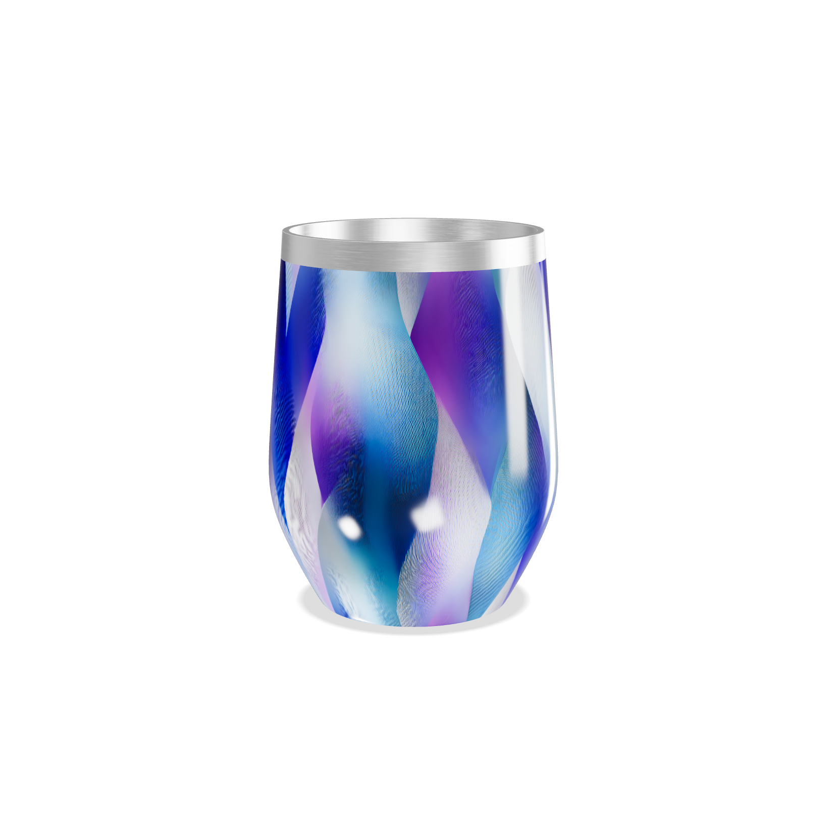 Copo Térmico Slim - Azul e Roxo Metalizado