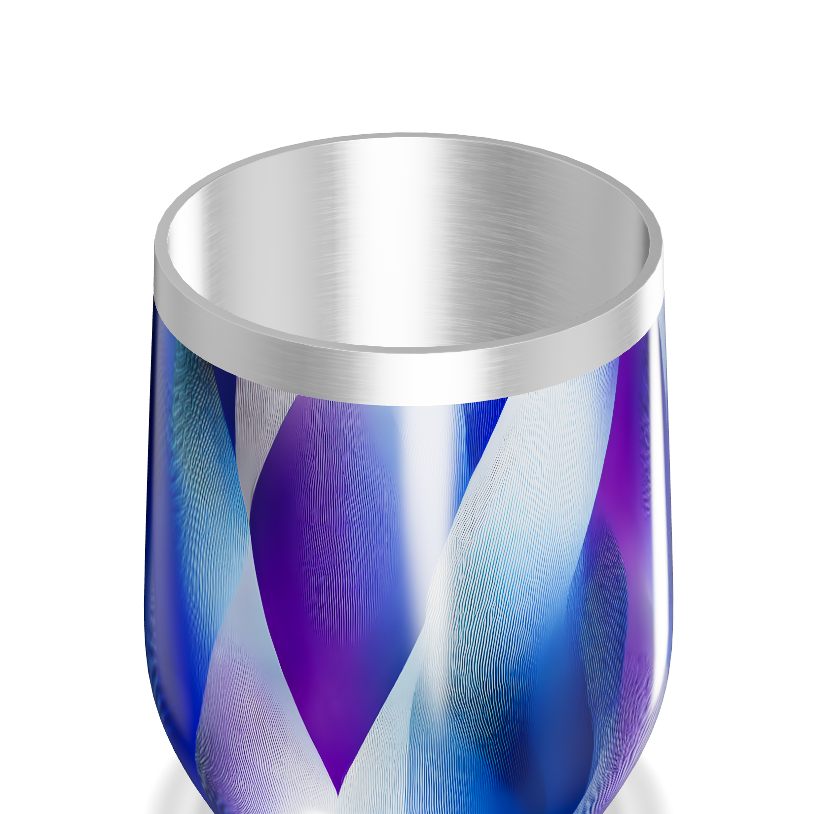 Copo Térmico Slim - Azul e Roxo Metalizado