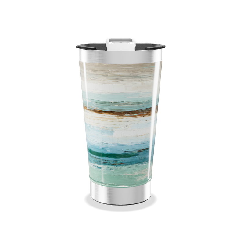 Copo Térmico - Pinceladas Multicoloridas