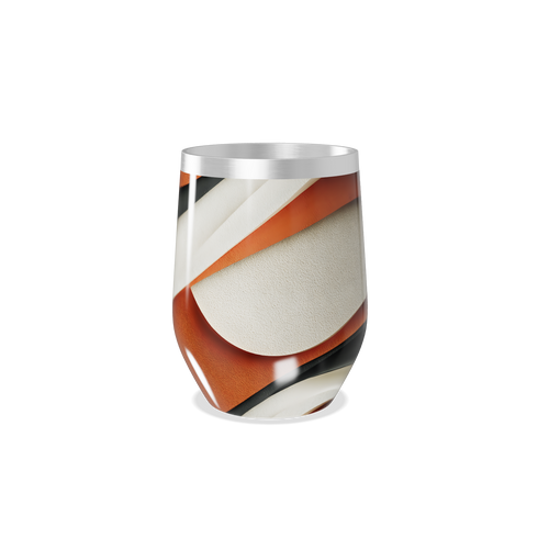 Copo Térmico Slim - Colorido Abstrato Inox