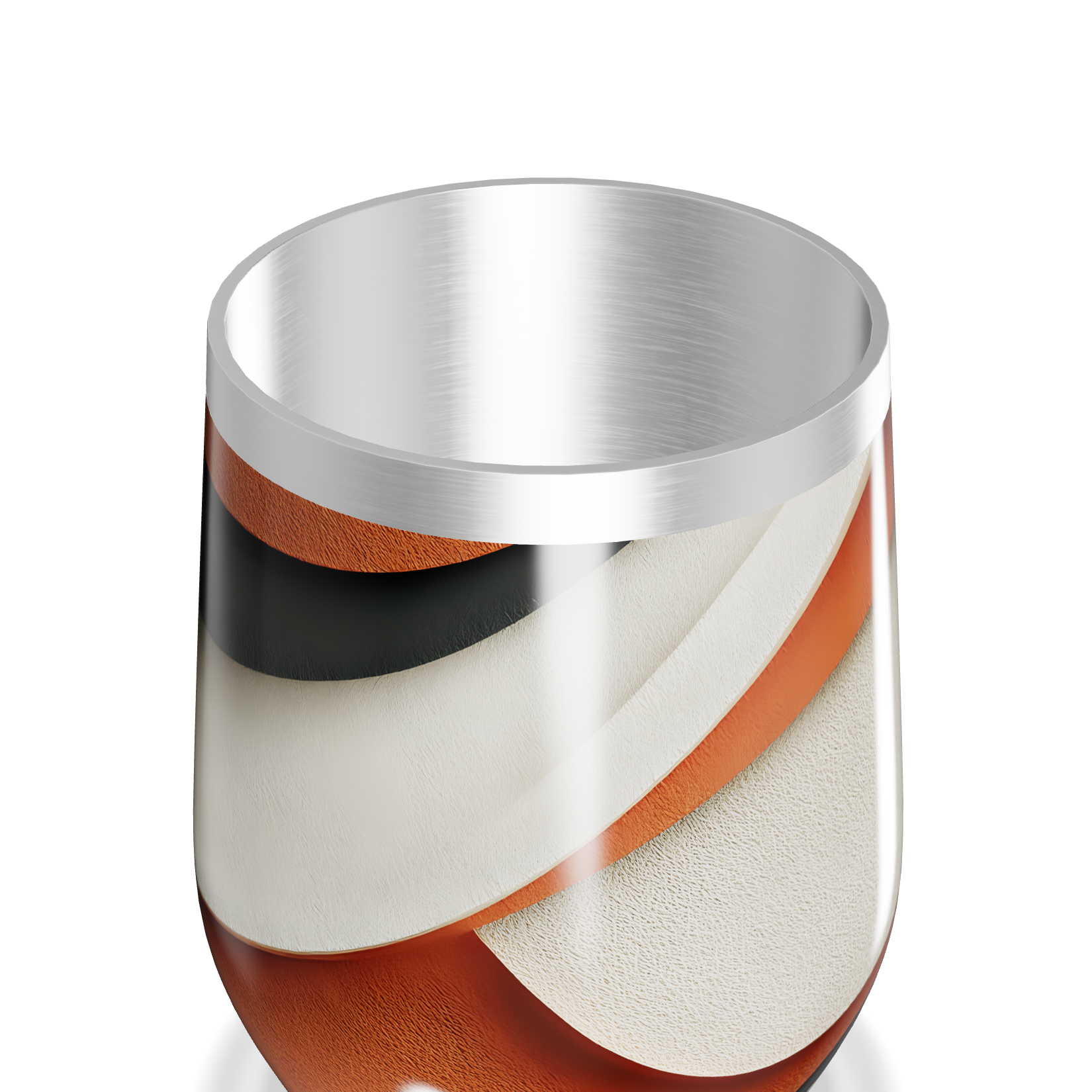 Copo Térmico Slim - Colorido Abstrato Inox