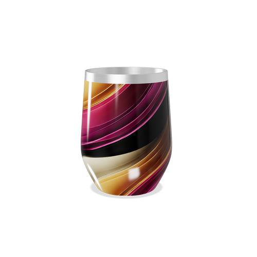 Copo Térmico Slim - Colorido com Listras