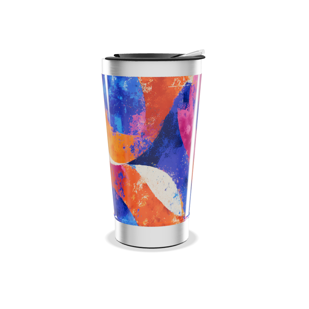 Copo Térmico - Estampa Colorida Aço Inox