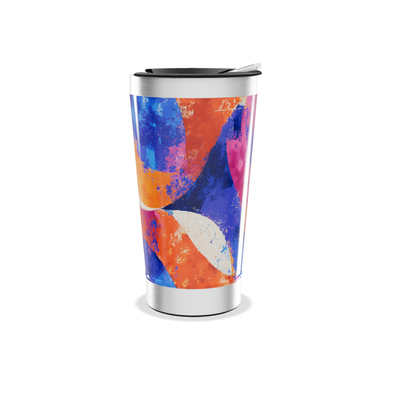 Copo Térmico - Estampa Colorida Aço Inox