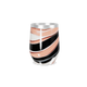 Copo Térmico Slim - Listras Preto e Branco