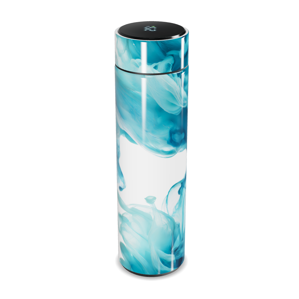 Garrafa Térmica Touch - Azul Estampada Digital