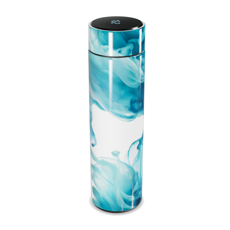 Garrafa Térmica Touch - Azul Estampada Digital