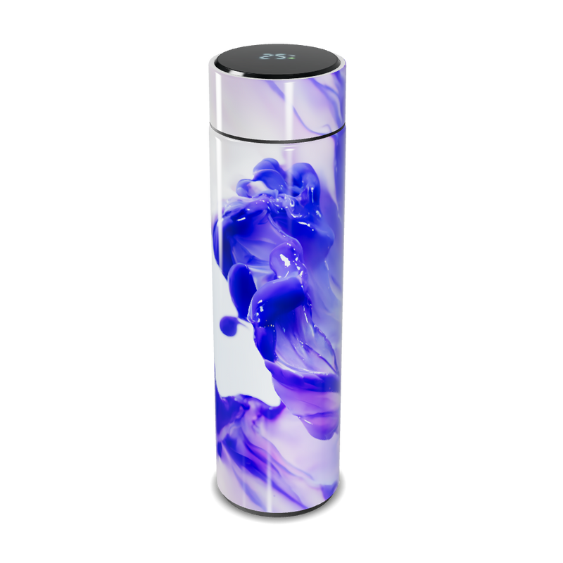 Garrafa Térmica Touch - Estampa Azul Digital