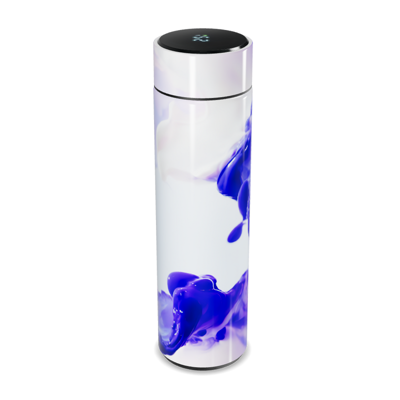 Garrafa Térmica Touch - Estampa Azul Digital