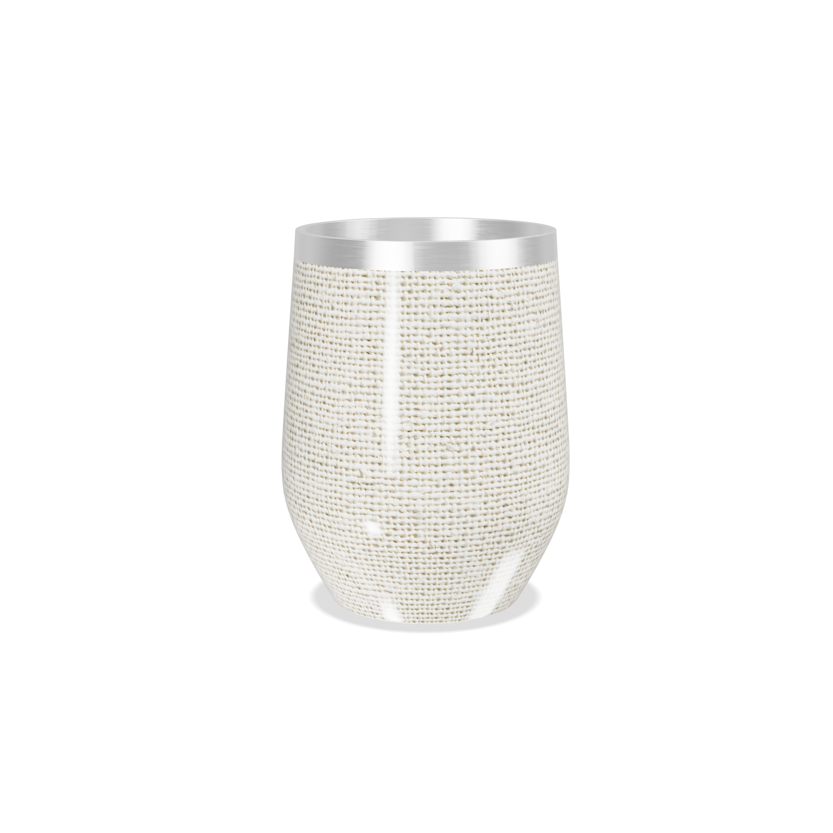 Copo Térmico Slim - Linho Bege Aço Inox