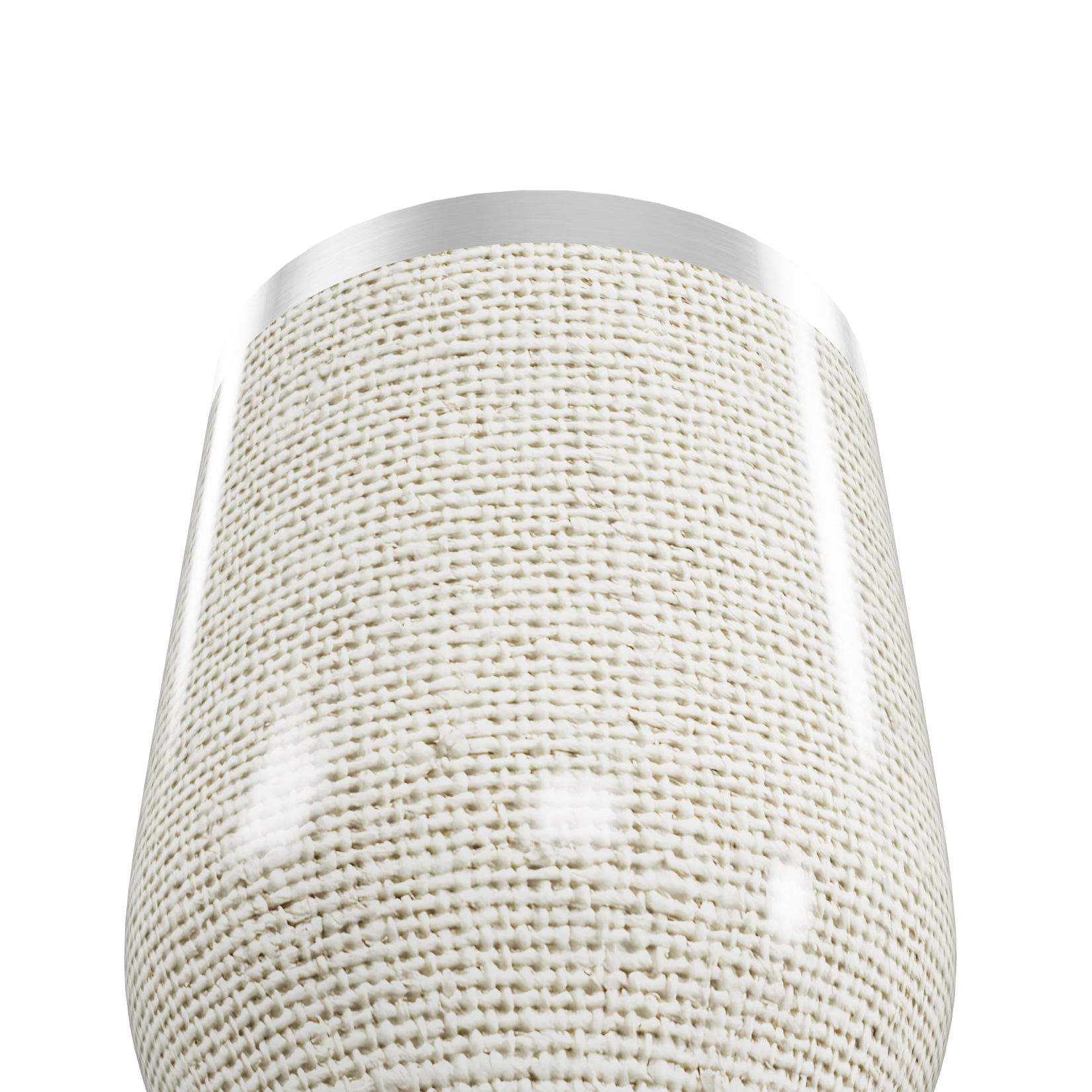 Copo Térmico Slim - Linho Bege Aço Inox