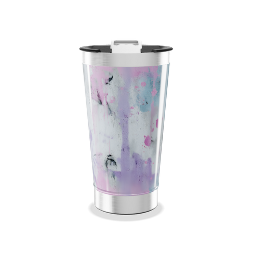Copo Térmico - Estampa Aquarela Pastel
