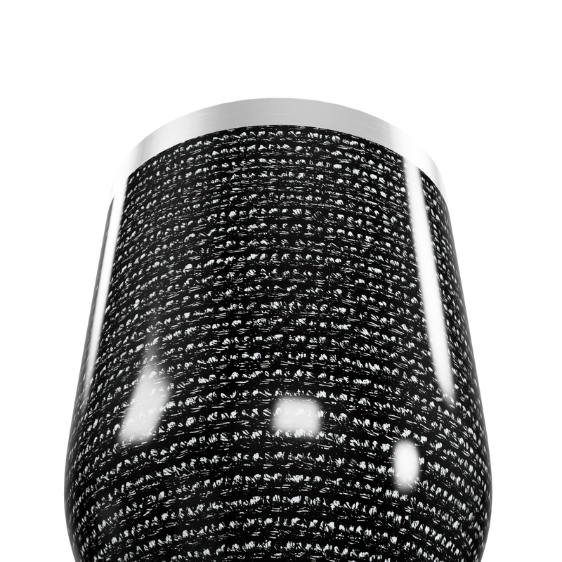 Copo Térmico Slim - Preto Texturizado Aço