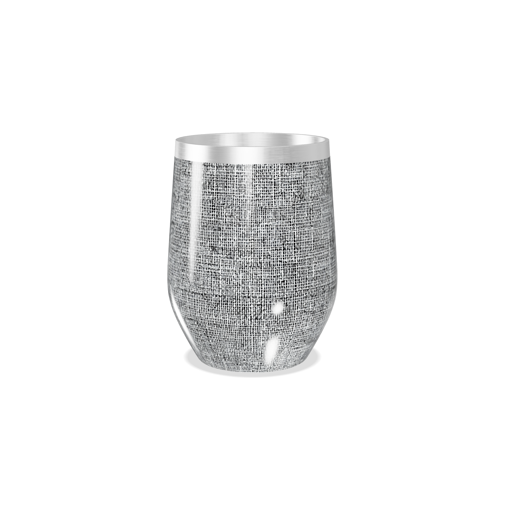 Copo Térmico Slim - Texturizado Aço Inox