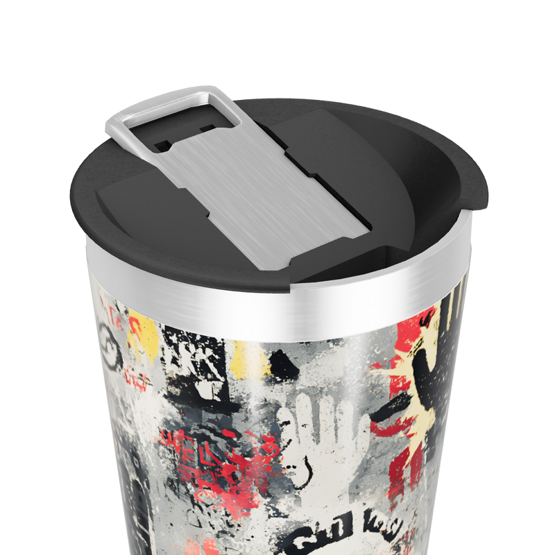 Copo Térmico - Estampa Mãos Coloridas