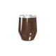 Copo Térmico Slim - Marrom Texturizado Aço