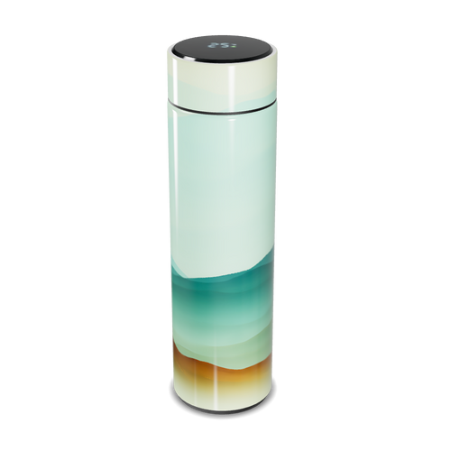 Garrafa Térmica Touch - Verde Água Digital