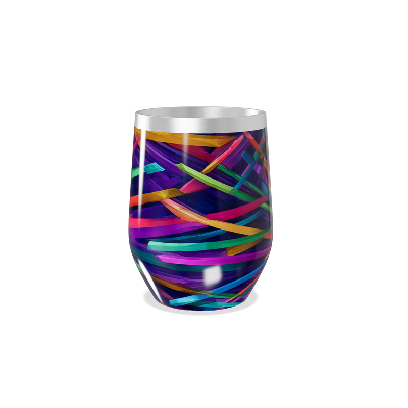 Copo Térmico Slim - Multicolorido Inox