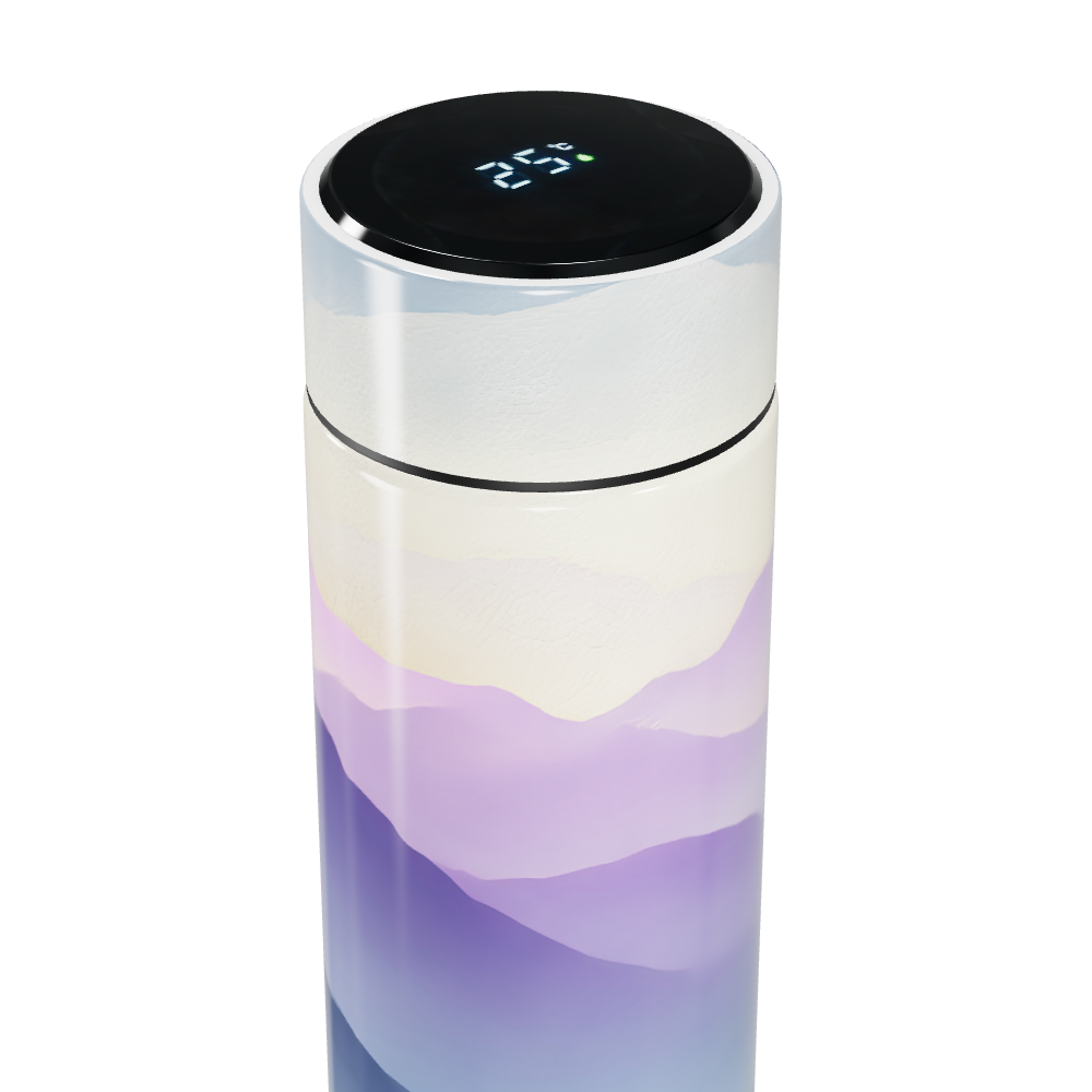 Garrafa Térmica Touch - Azul Degradê