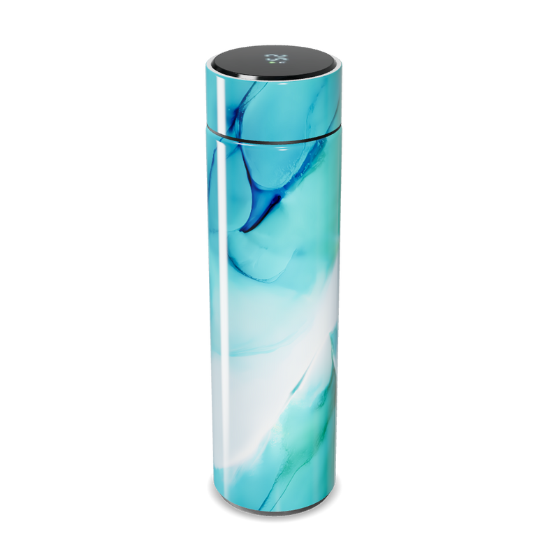 Garrafa Térmica Touch - Azul Marmorizada