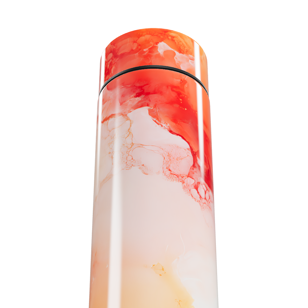 Garrafa Térmica Touch - Estampa Abstrata Colorida