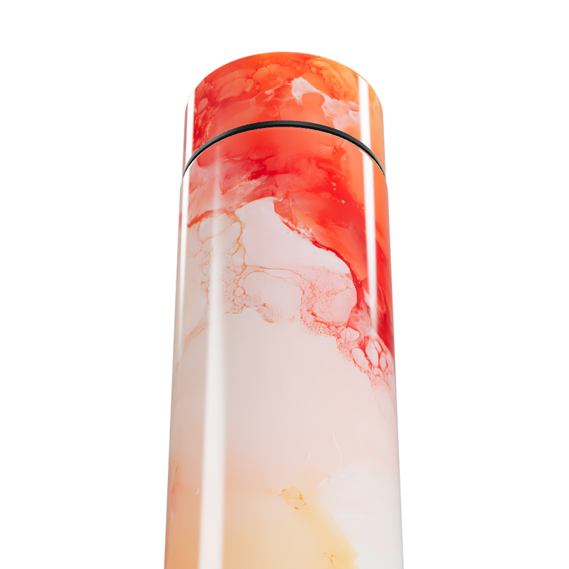 Garrafa Térmica Touch - Estampa Abstrata Colorida