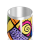 Copo Térmico Slim - Colorido Abstrato Aço Inox