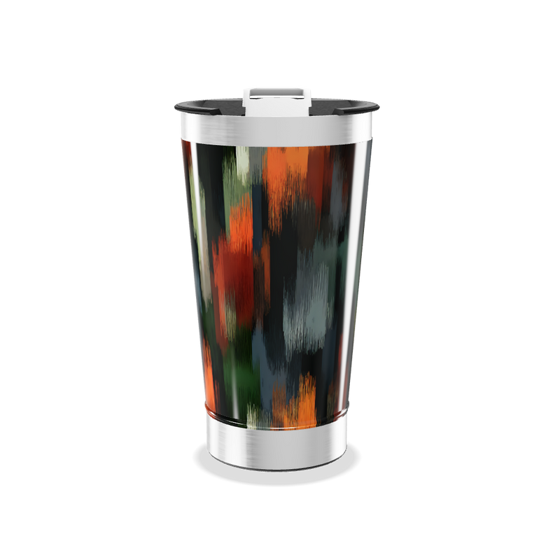 Copo Térmico - Estampa Colorida Inox