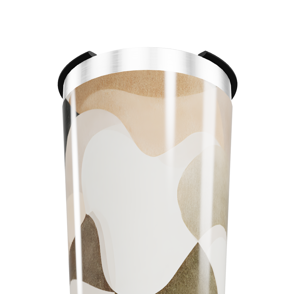 Copo Térmico - Estampa Abstrata Colorida