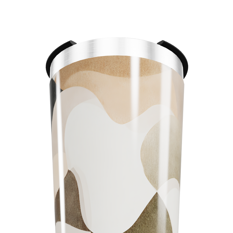 Copo Térmico - Estampa Abstrata Colorida