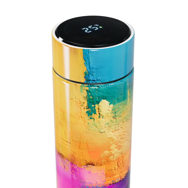Garrafa Térmica Touch - Colorida Digital Inox
