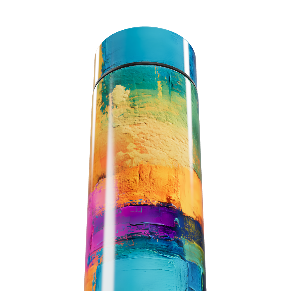 Garrafa Térmica Touch - Colorida Digital Inox