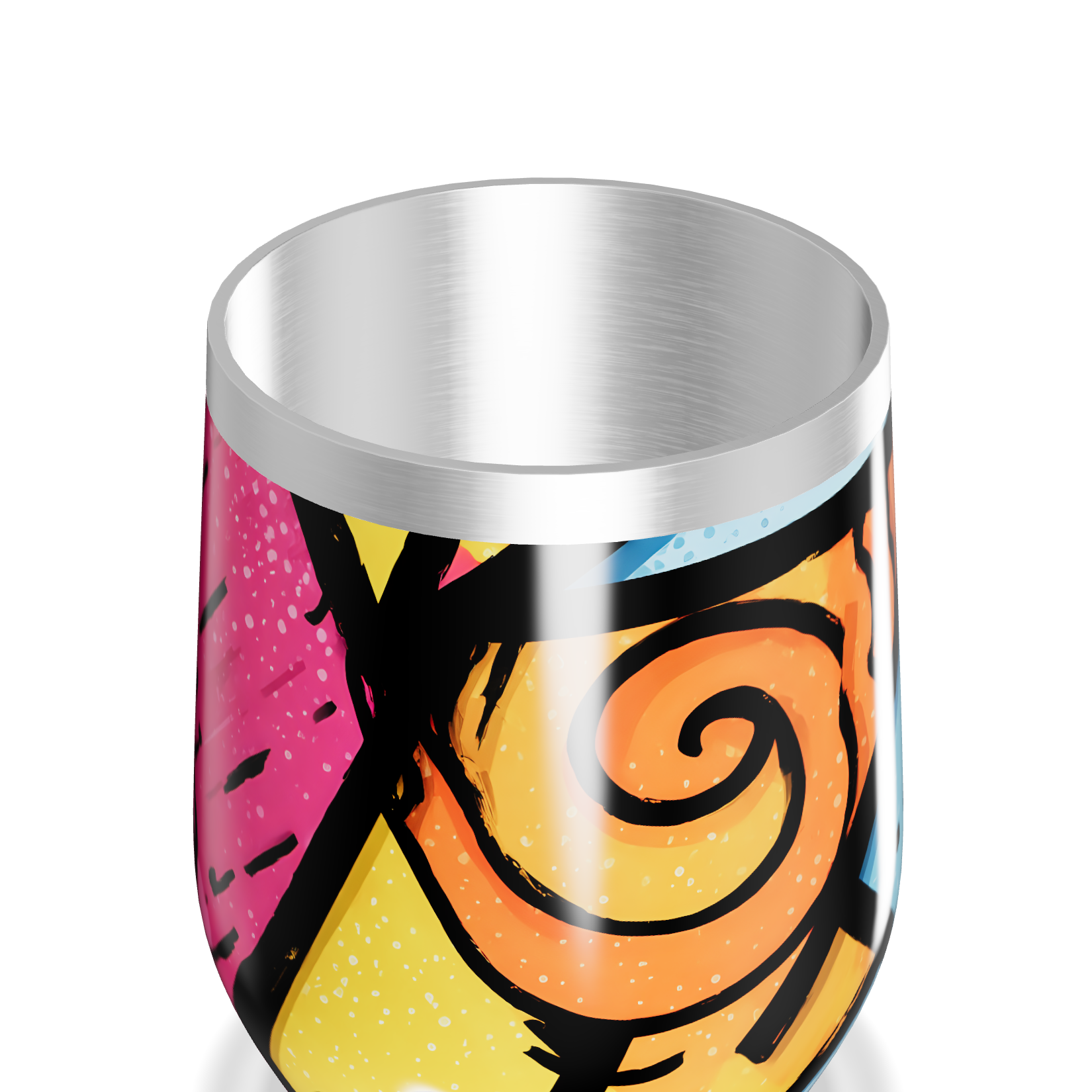 Copo Térmico Slim - Colorido em Aço Inox