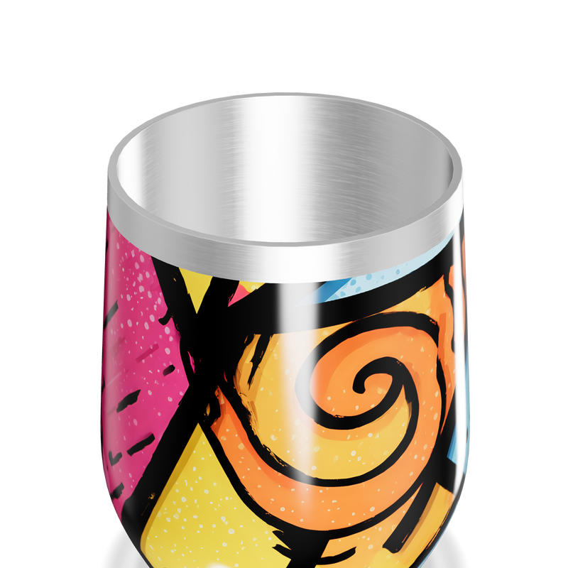 Copo Térmico Slim - Colorido em Aço Inox