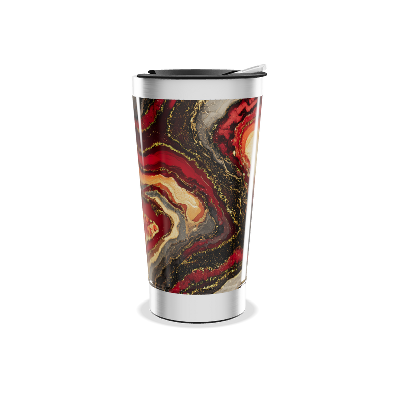 Copo Térmico - Estampa Geométrica Colorida