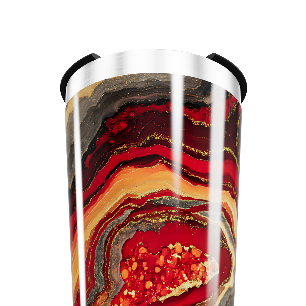 Copo Térmico - Estampa Geométrica Colorida