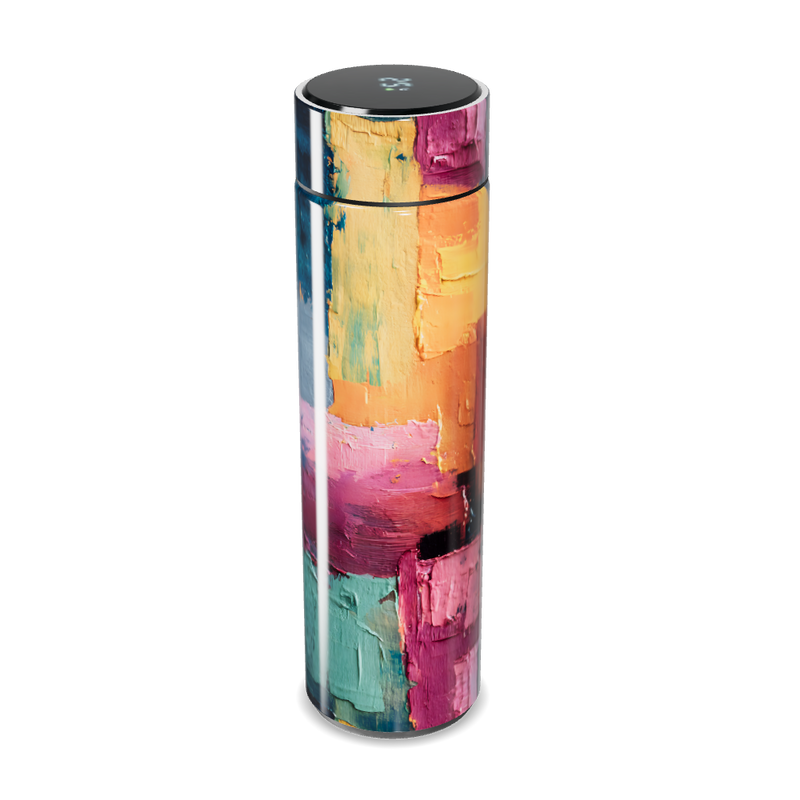 Garrafa Térmica Touch - Design Artístico Colorido