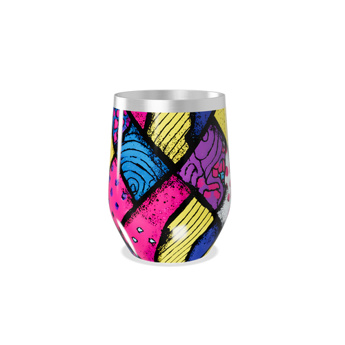 Copo Térmico Slim - Colorido de Aço Inox