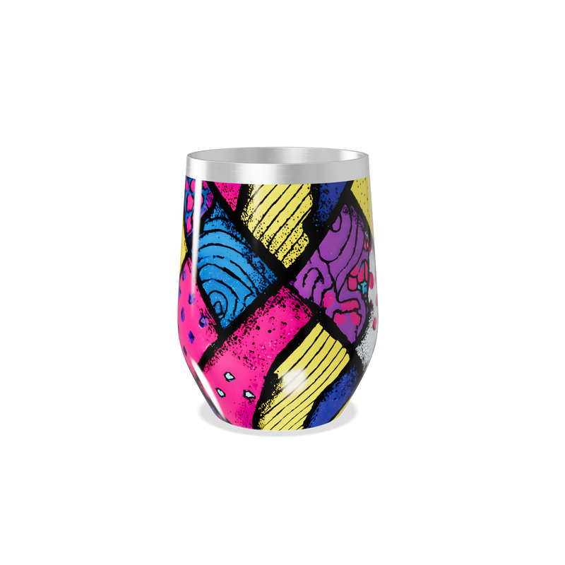 Copo Térmico Slim - Colorido de Aço Inox