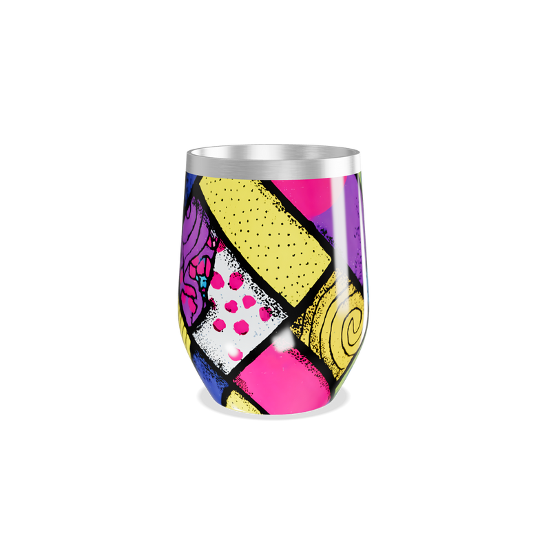 Copo Térmico Slim - Colorido de Aço Inox