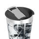 Copo Térmico - Estampa Abstrata Preto e Branco