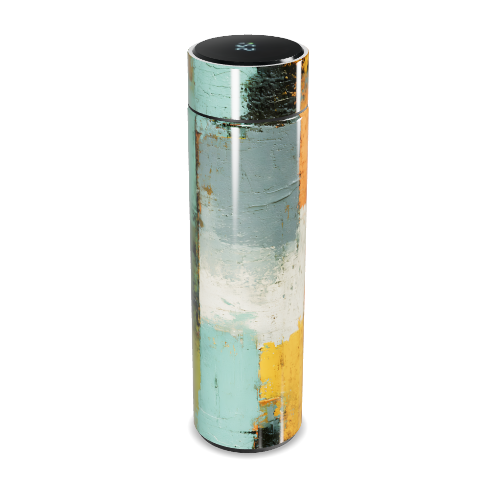 Garrafa Térmica Touch - Abstrata Multicolorida